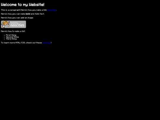 index screenshot