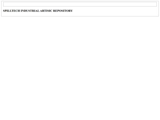 spilltechIndustrialArtisticRepsoitory screenshot