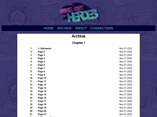 archive screenshot