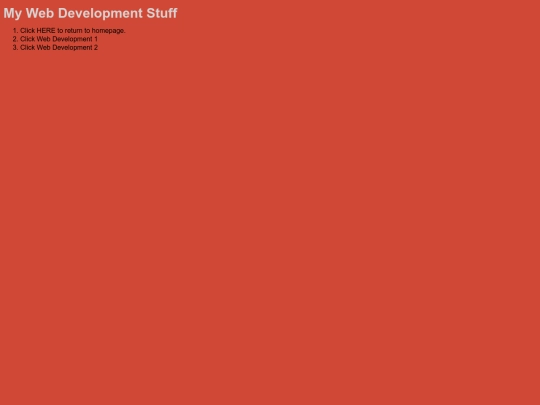 webDev screenshot