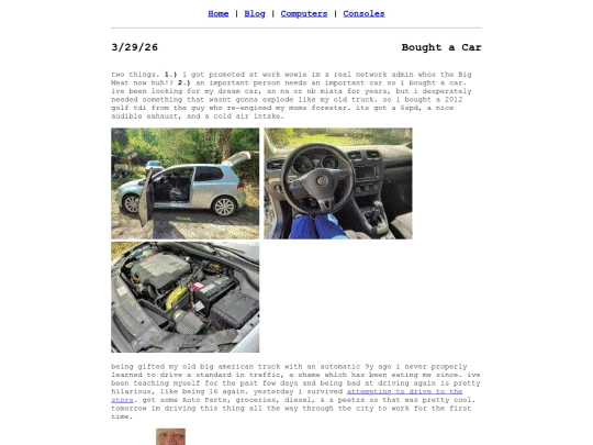 blog/gofl screenshot
