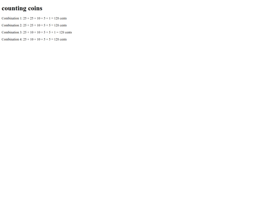 CountingCoins screenshot