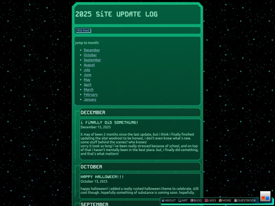 more/archive/blog/25/updates screenshot