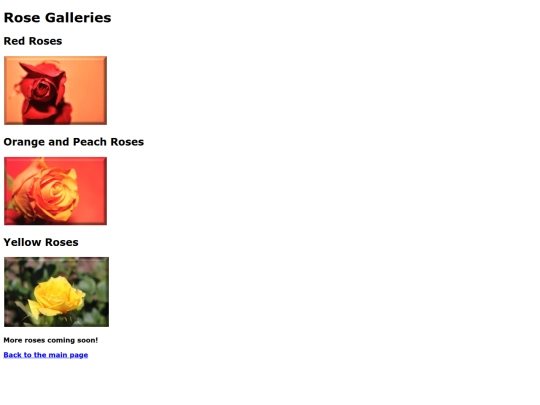 roses screenshot