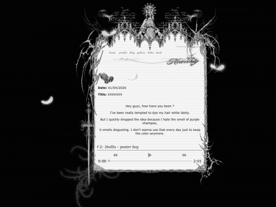 blog screenshot