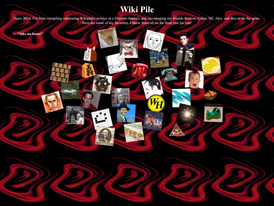 wikipile screenshot