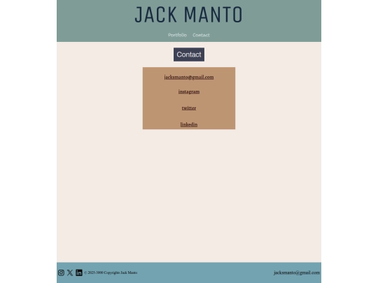 JackManto-ArtPortfolio/Contact/Contact screenshot