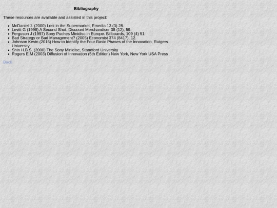 bibliography screenshot