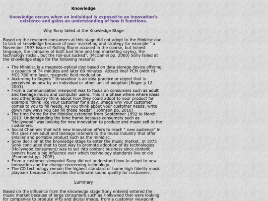 knowledge screenshot