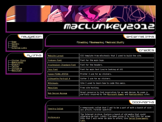 extlinks screenshot