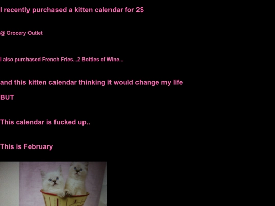 fuckedcalendr screenshot