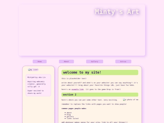 extras screenshot