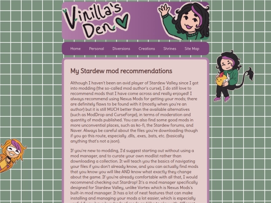modding/recommendations screenshot