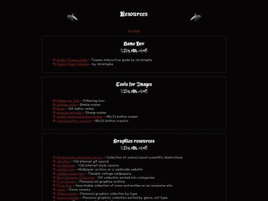 resources screenshot