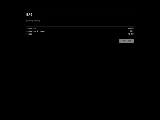 ARCHIVE/bag screenshot