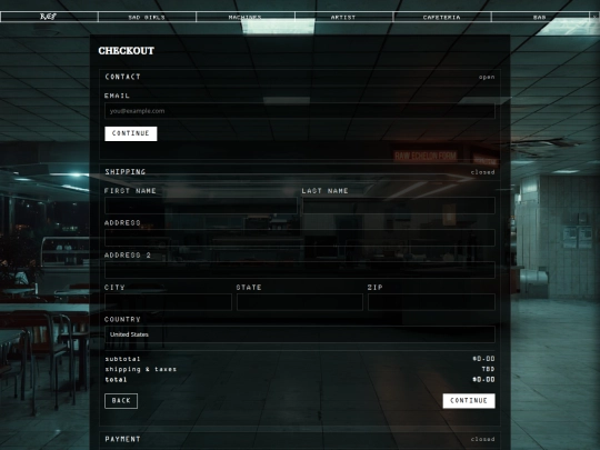checkout screenshot