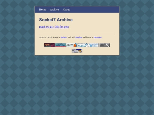 archive screenshot