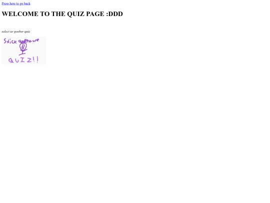 The-quiz screenshot