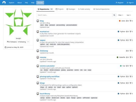 go/codeberg screenshot