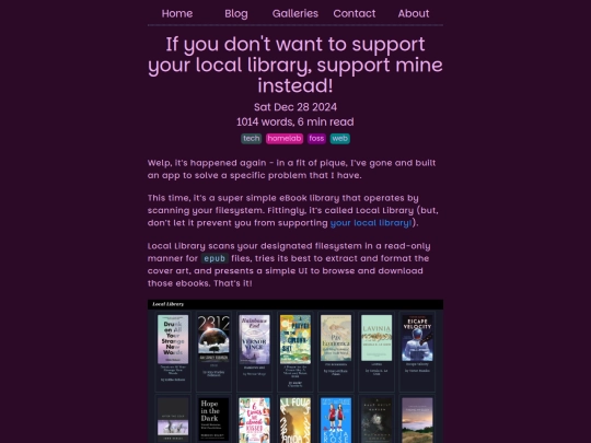 posts/local-library screenshot