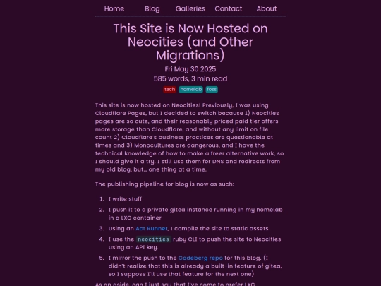 posts/neocities-migration-gitea-codeberg screenshot