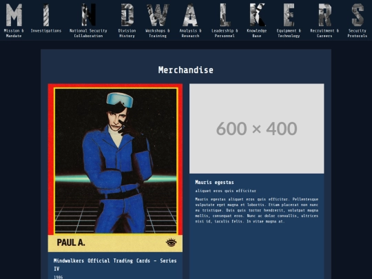 merchandise screenshot