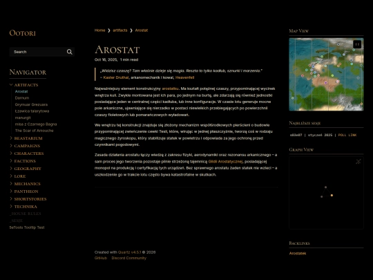 artifacts/Arostat screenshot