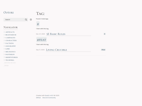 tags screenshot