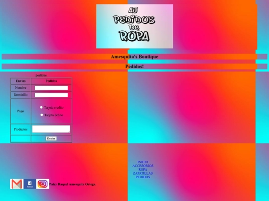 paginas/pedidos screenshot