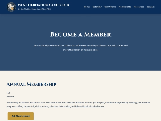 membership screenshot