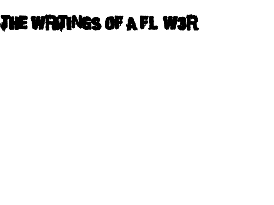 writings screenshot