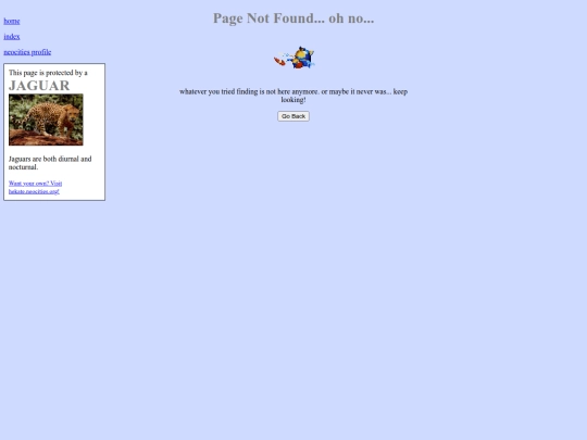 not_found screenshot