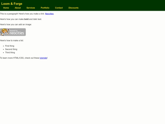 workshops screenshot