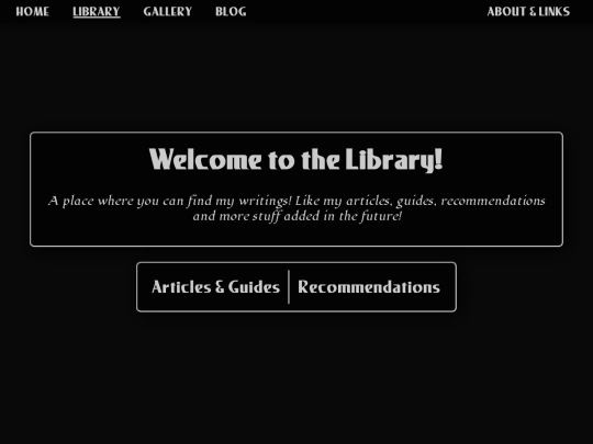 library screenshot
