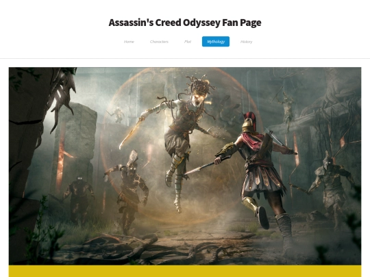 Mythology screenshot