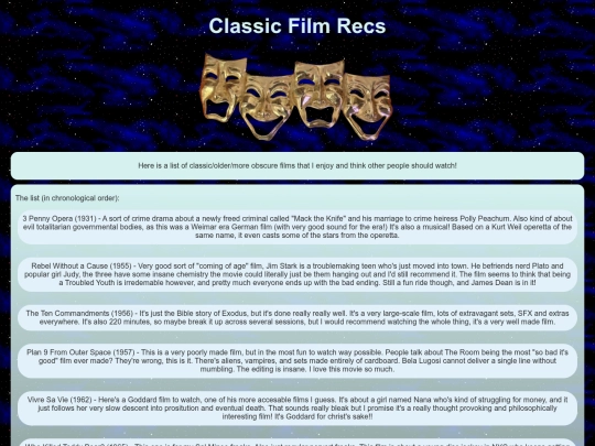 ClassicFilms screenshot