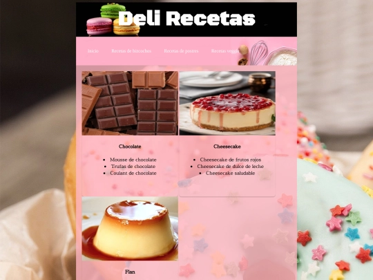 Recetaspostres screenshot