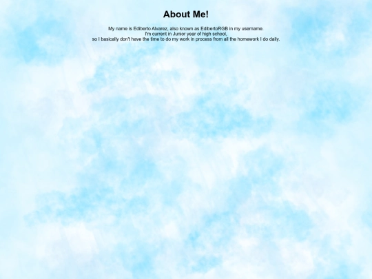 AboutMe screenshot
