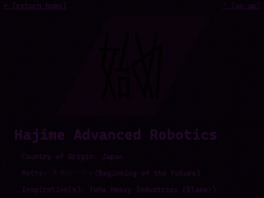 writing/hajime-advanced-robotics screenshot