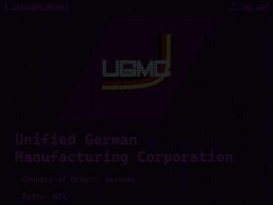 writing/unified-german-manufacturing-corporation screenshot