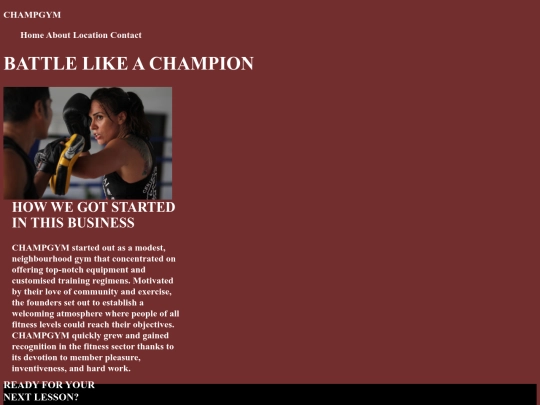 Lounge website/HTML and CSS seperate screenshot