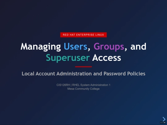 cis126rh/RHEL_Users_Groups_Superuser_wcag screenshot