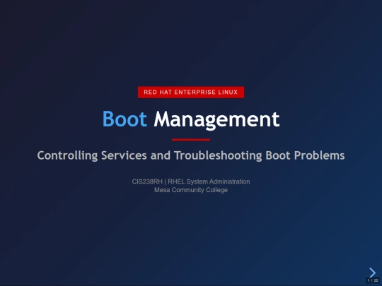 cis238rh/RHEL_Boot_Management_RevealJS screenshot