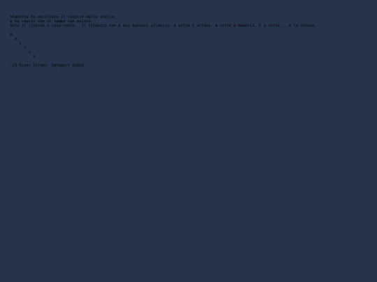 chiaro di luna screenshot