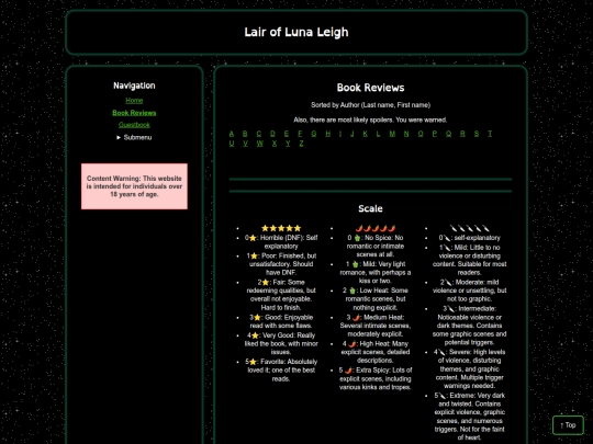 BookReviews screenshot