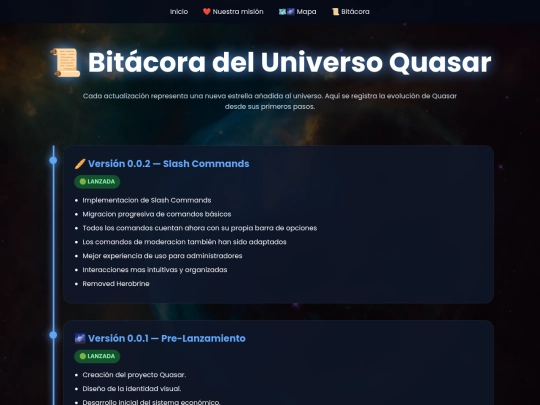 changelog screenshot