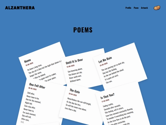 poem screenshot