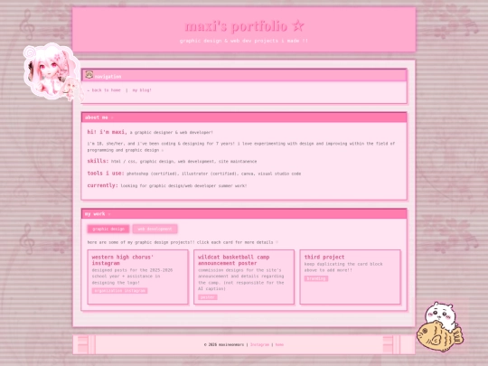 portfolio screenshot