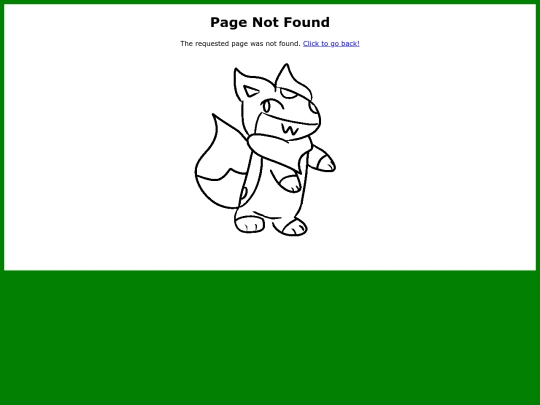not_found screenshot
