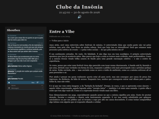Artigos entre Horas/EntreaVibe screenshot
